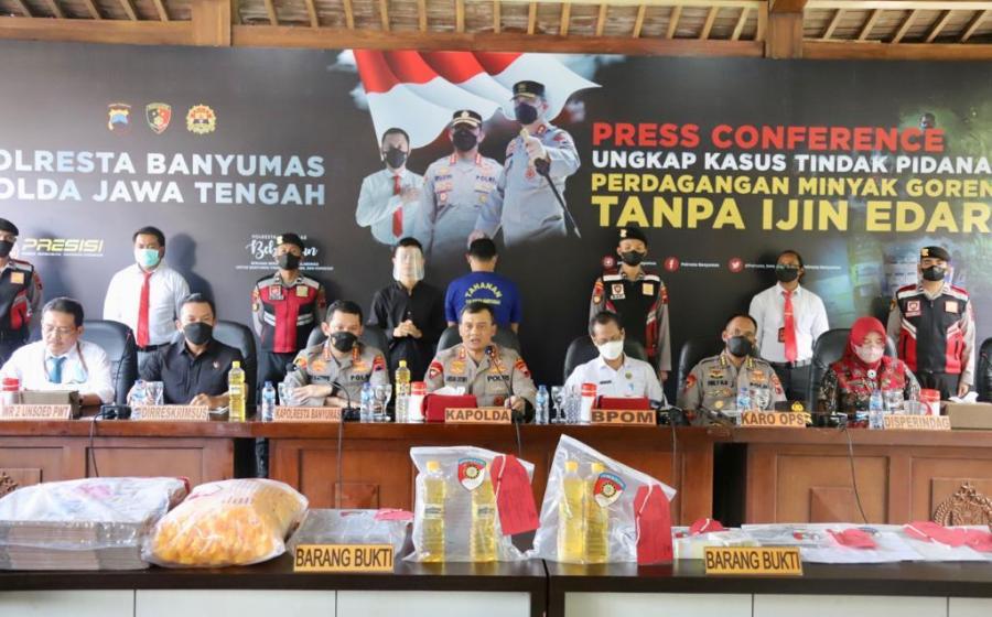 Minyak Goreng Kemasan Tanpa Ijin