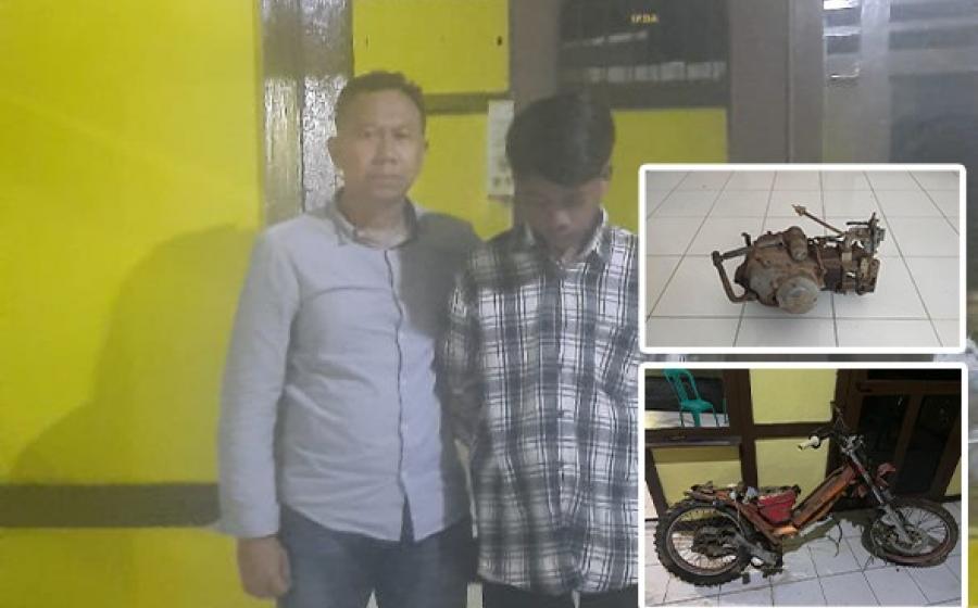 Terduga Pelaku Curat Ditangkap Polsek Lebong Utara