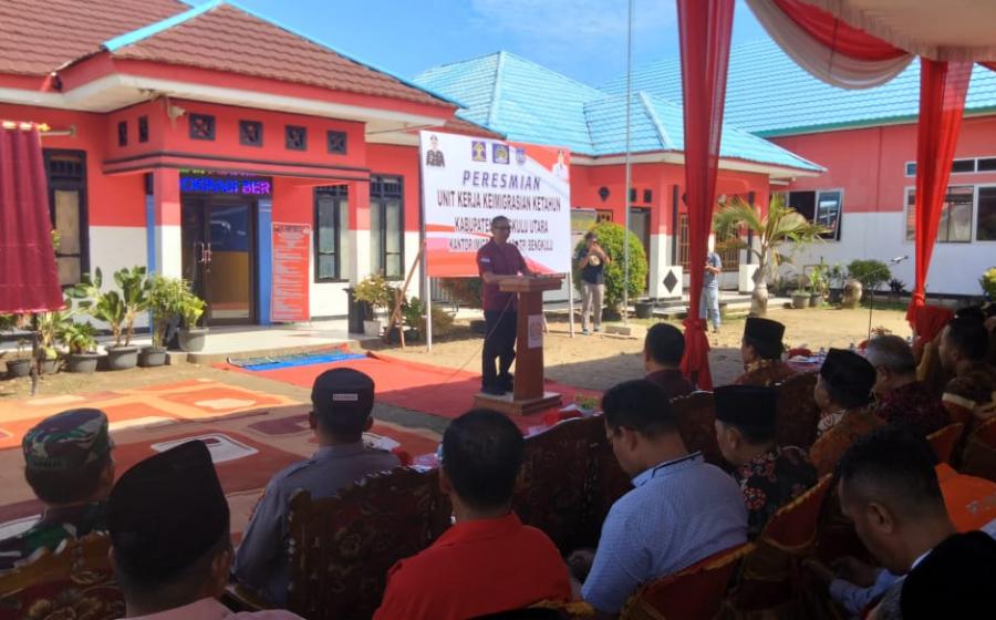 Bupati Mian Resmikan UKK Imigrasi, Satu -satunya Kabupaten di Provinsi Bengkulu