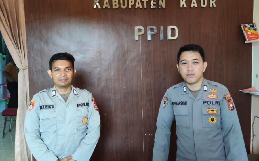 Polres Kaur Pengamanan di Kantor Bawaslu, Cegah Gangguan Kamtibmas 