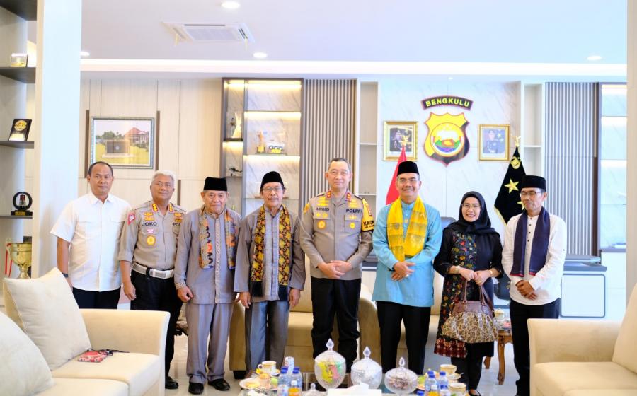 Jalin Koordinasi, Kapolda Bengkulu Terima Audiensi dari Badan Musyawarah Adat (BMA) Provinsi Bengkulu