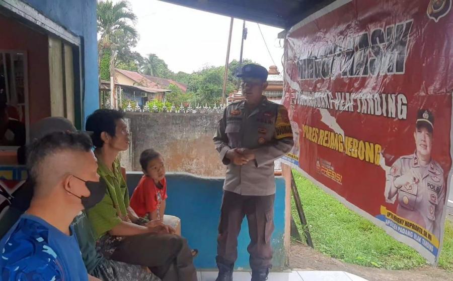 Minggu Kasih, Polse Padang Ulak Tanding Sampaikan Pesan-Pesan Kamtibmas 