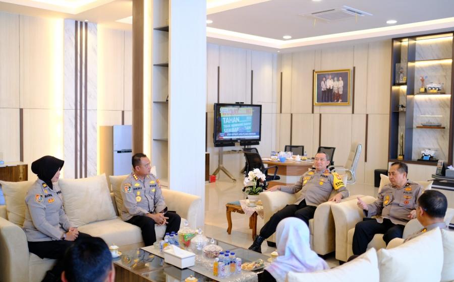 Kapolda Bengkulu Sambut Tim Pengkajian dan Anev Adil Diklat Polri T.A 2024