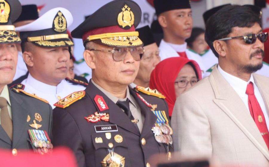 HUT Kemerdekaan Republik Indonesia Ke-79, Kapolda Bengkulu Ikuti Upacara Detik-detik Proklamasi di Balai Semarak