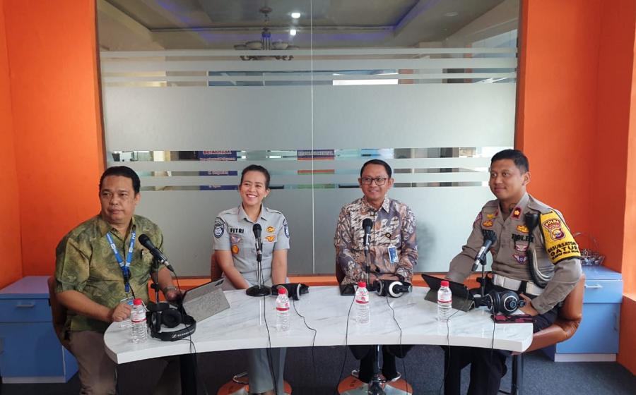 Jasa Raharja menjadi Narasumber dalam Kegiatan Dialog Interaktif Pagi di Radio RRI Bengkulu