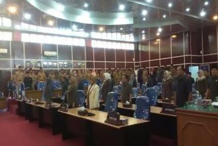 Paripurna Penyampaian Nota Keuangan APBD Perubahan tahun 2017