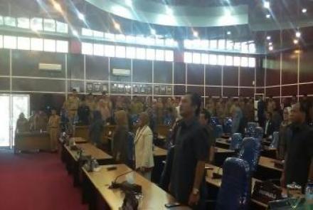 Paripurna Penyampaian Nota Keuangan APBD Perubahan tahun 2017