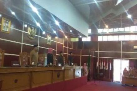 Paripurna Penyampaian Nota Keuangan APBD Perubahan tahun 2017