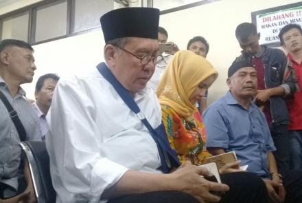 saat persidangan