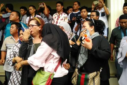 suasana setelah selesai vonis