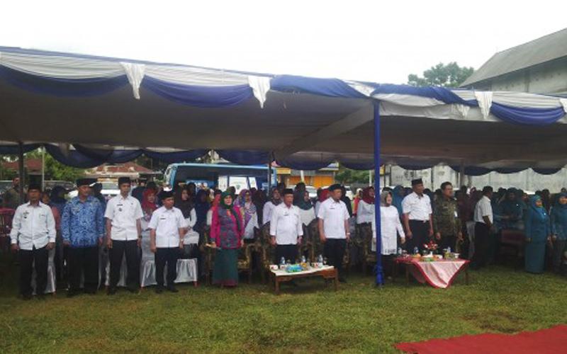 Pemerintah Kota Bengkulu memperingati Hari Keluarga Nasional (Harganas) XXIV Tingkat pada Rabu (6/9/2017)
