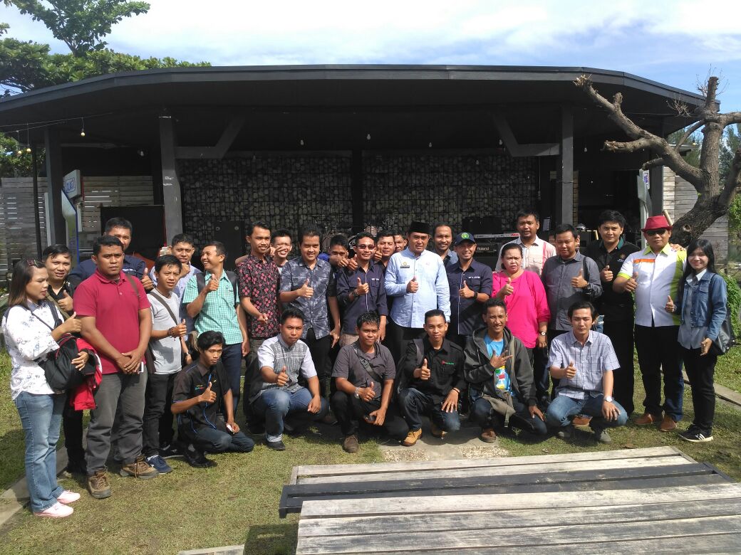 Coffee Morning bersama dinas kominfo dan persandian Kota Bengkulu