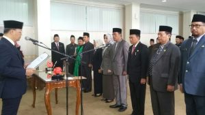 pelantikan pejabat eslon II