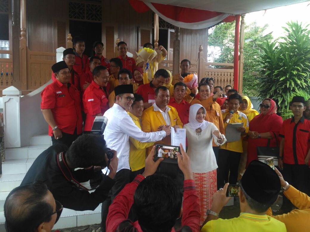 linda-mirza siap menangkan pilwakot bengkulu