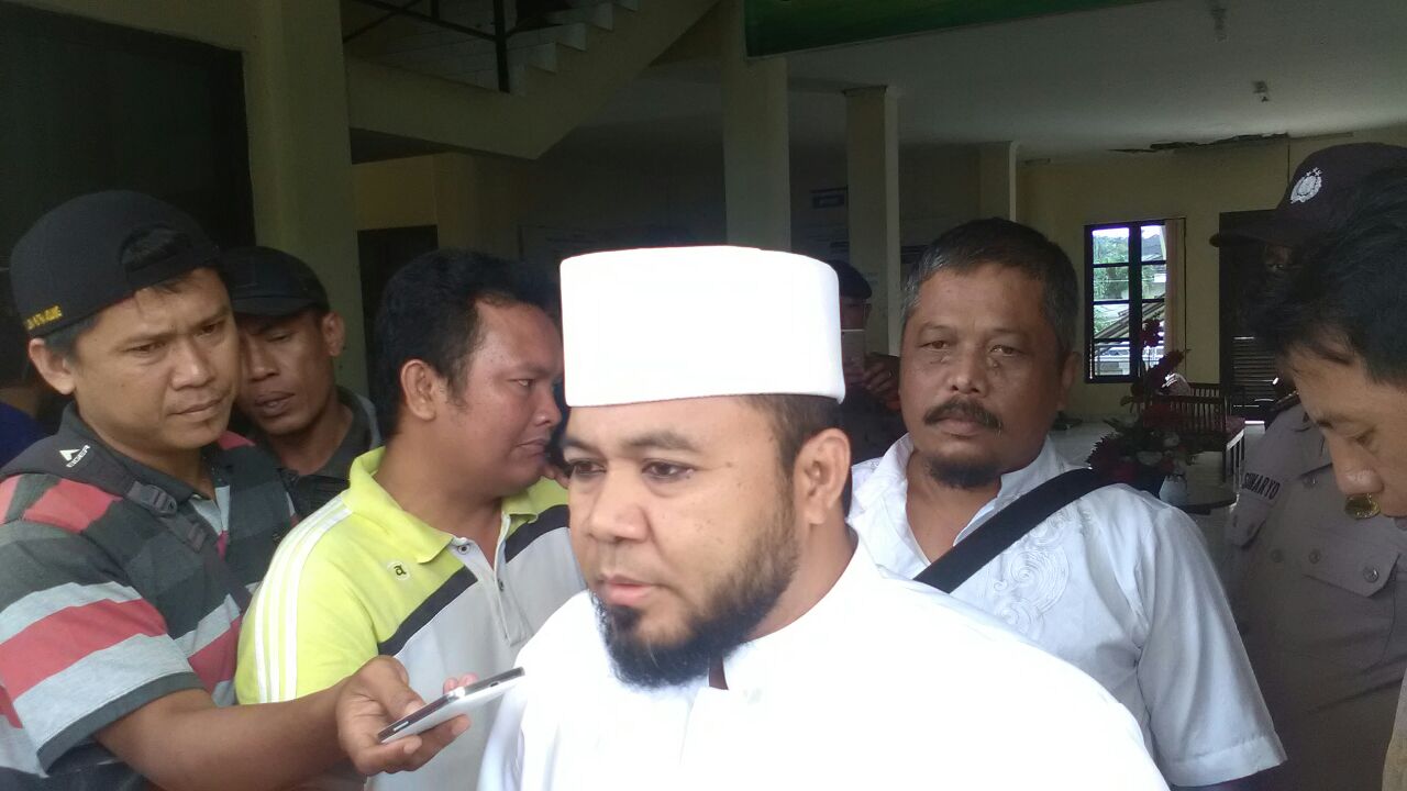 helmi hasan saat tes melaksanakan tes kejiwaan