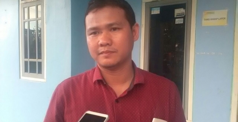 Rayendra Pirasad, ketua Panwaslih Kota Bengkulu
