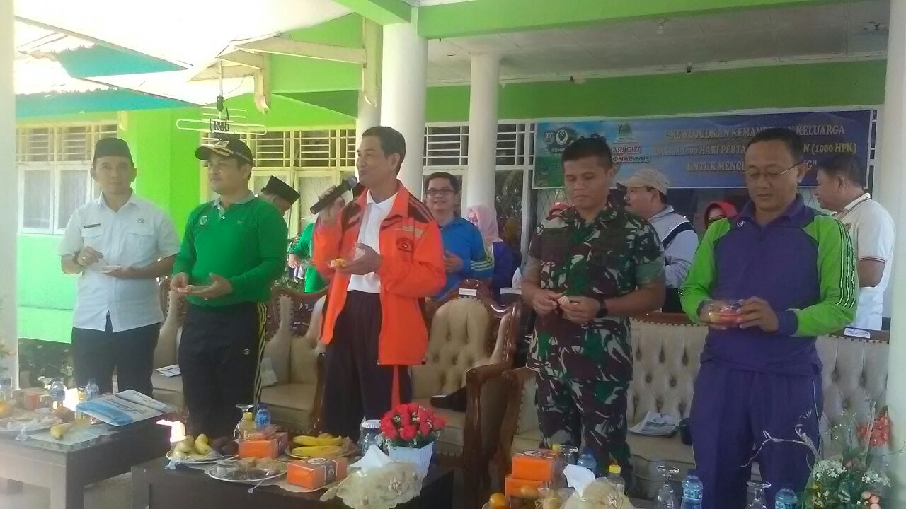 senam sehat memperingati hari gizi 