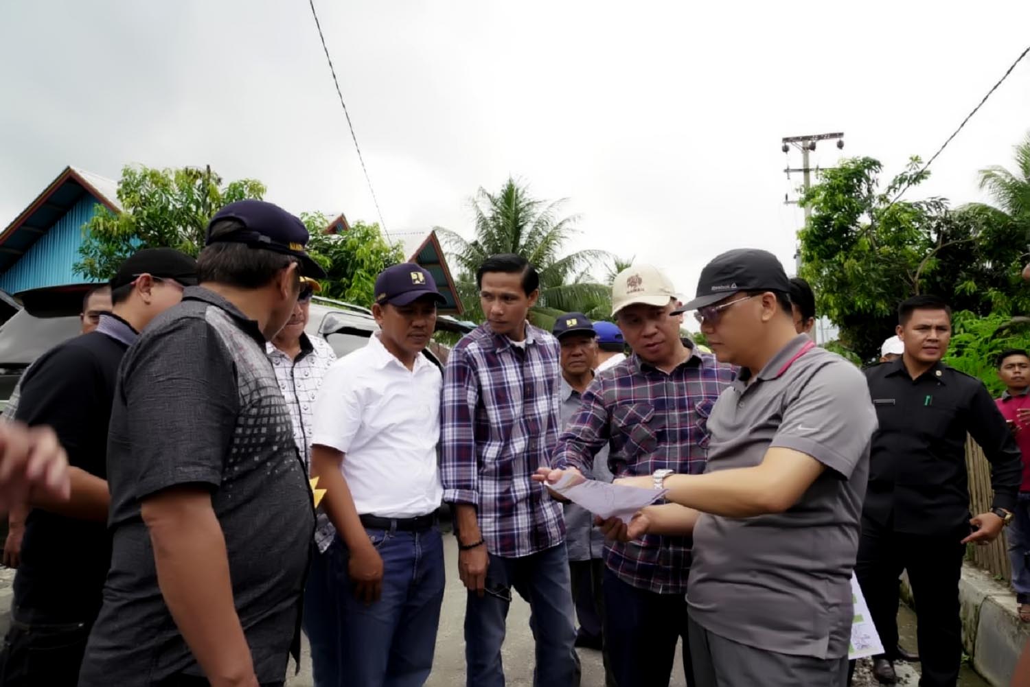 Plt Gubernur Tinjau Pembangunan Kab Kaur