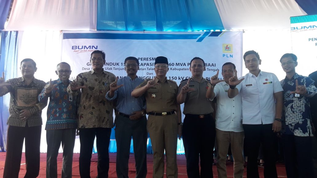 Rangkaian kegiatan Peresmian Gardu Induk 150 kV Kapasitas 2x60 MVA Pulau Baai dan Saluran Udara Tegangan Tinggi (SUTT) 150 KV Curup - Pulau Baii 