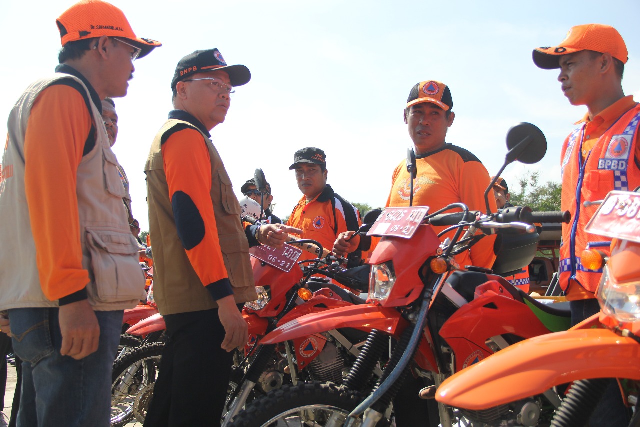 BPBD Provinsi Gelar Apel Kesiapan Personil