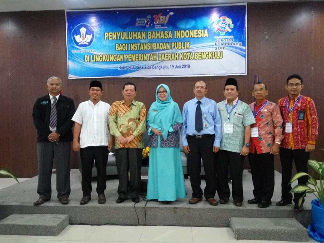 Ketua Panitia Penyuluhan Bahasa bagi Instansi/Badan Publik di Lingkungan Pemerintah Daerah Kota Bengkulu