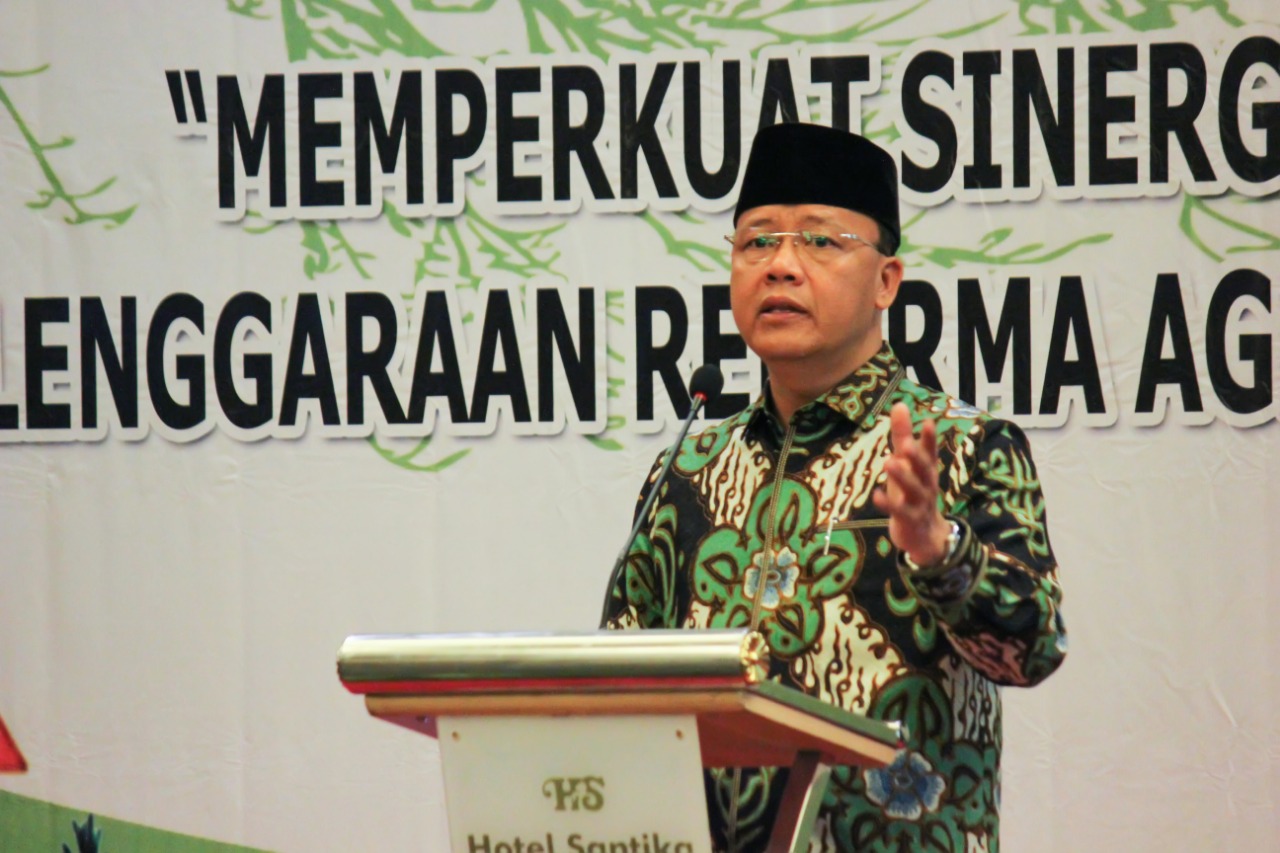 Plt Gubernur Bengkulu Buka Rakor Gugus Tunas Reforma Agraria