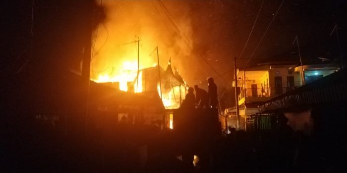 Si Jago Merah Lalap 3 Rumah di Pengantungan