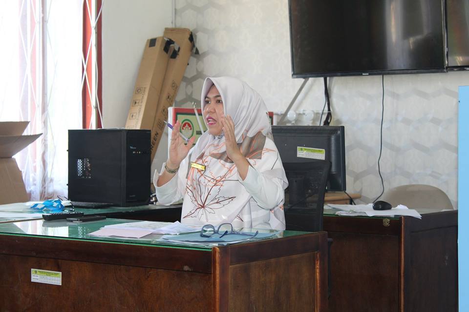 kabid dinas komunikasi dan informasi , Lily Kartika Sari, M,Si