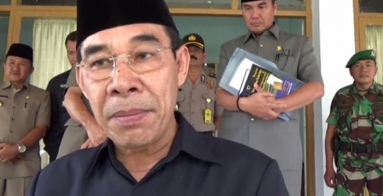 Bupati Rejang Lebong Ahmad Hijazi