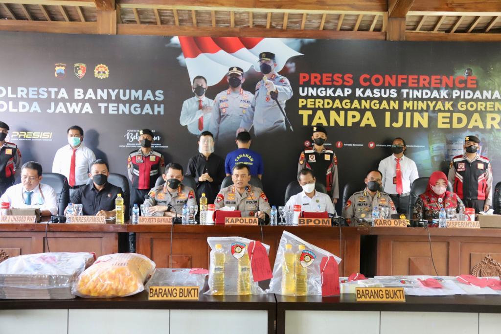 Minyak Goreng Kemasan Tanpa Ijin