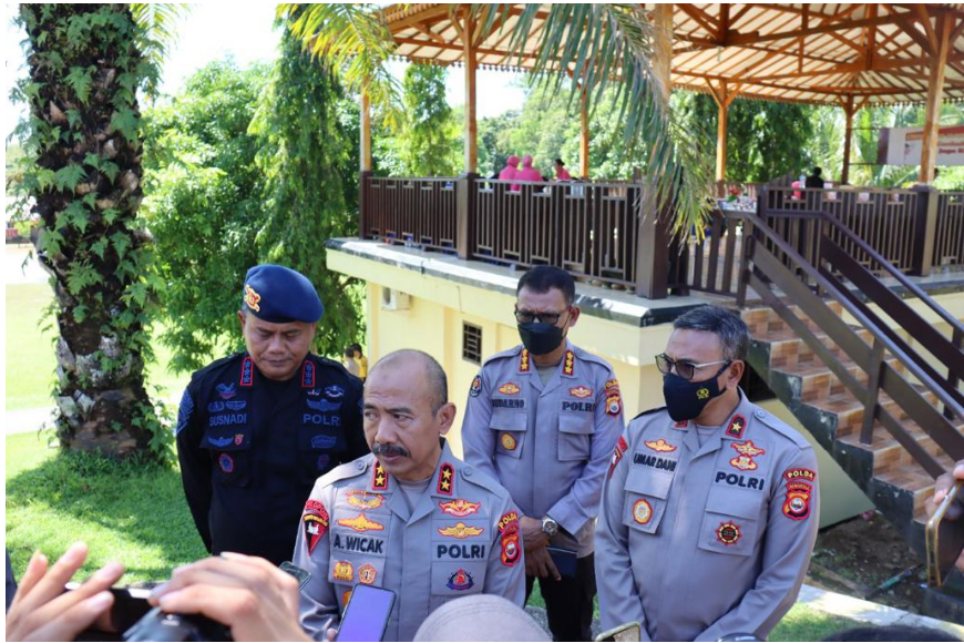 Kapolda Bengkulu Irjen Pol Drs Agung Wicaksono M.Si 