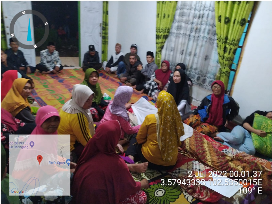 Jenazah telah dibawa ke rumah duka