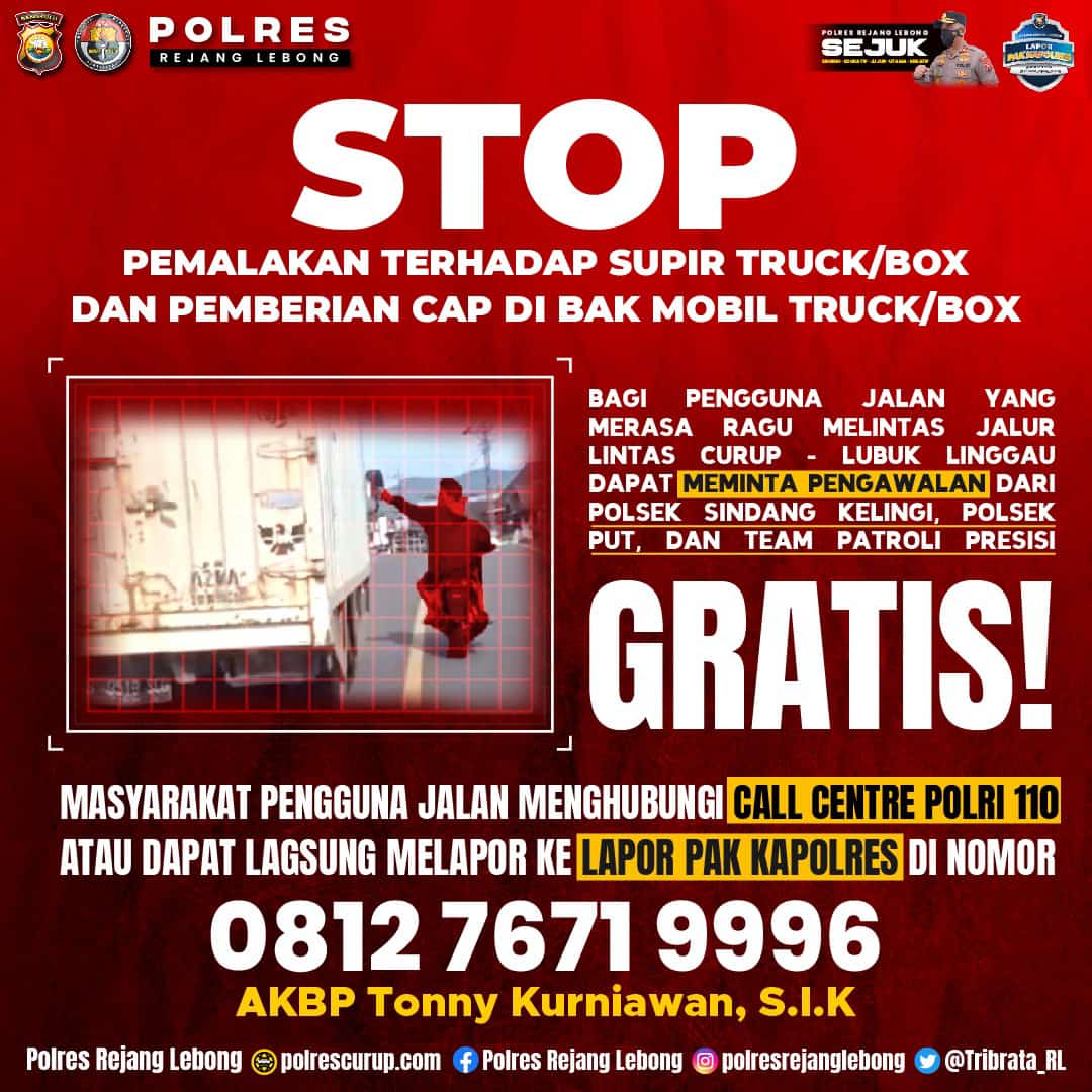 Ajak Masyarakat Melapor, Kapolres RL Bagikan Nomor Telepon Pribadinya