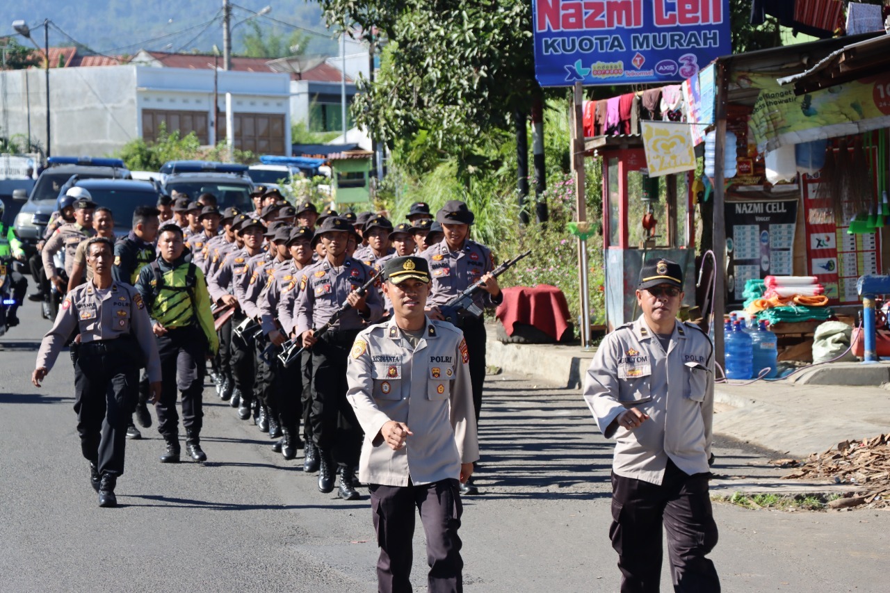 33 Bintara Muda Ikuti Pembaretan di Polres Rejang Lebong