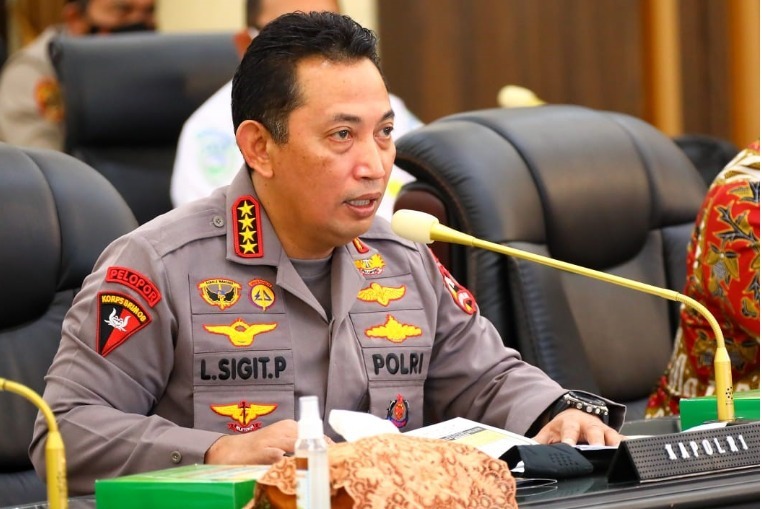 Kapolri Jenderal Listyo Sigit Prabowo 