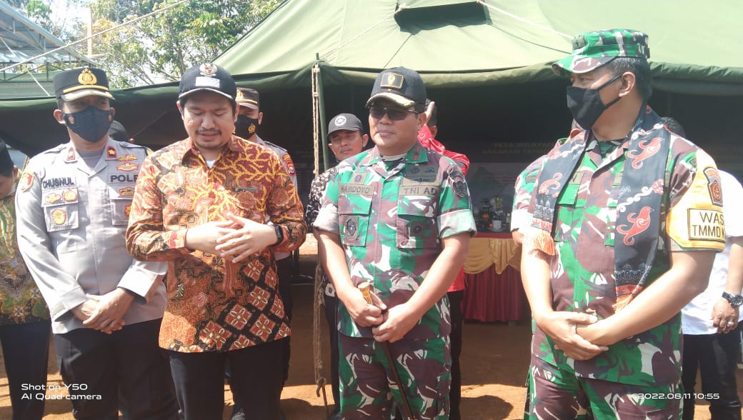 Dukung TMMD, Pemkab Bengkulu Utara Janji Naikkan Kucuran Anggaran