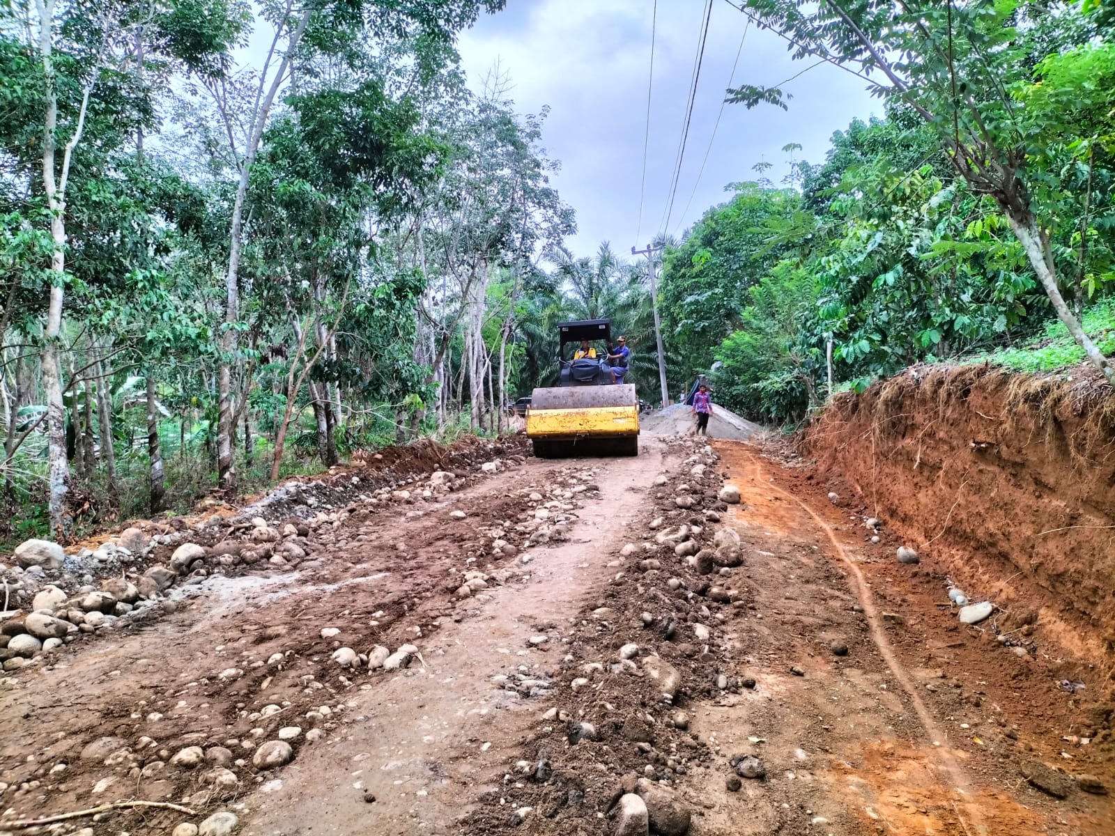 Sasaran Fisik Satgas TMMD, Berupa Pembukaan Jalan Sudah Capai 95 Persen