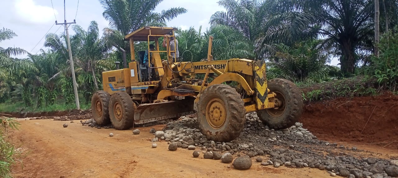 Pembangunan Jalan TMMD Capai 95 Persen