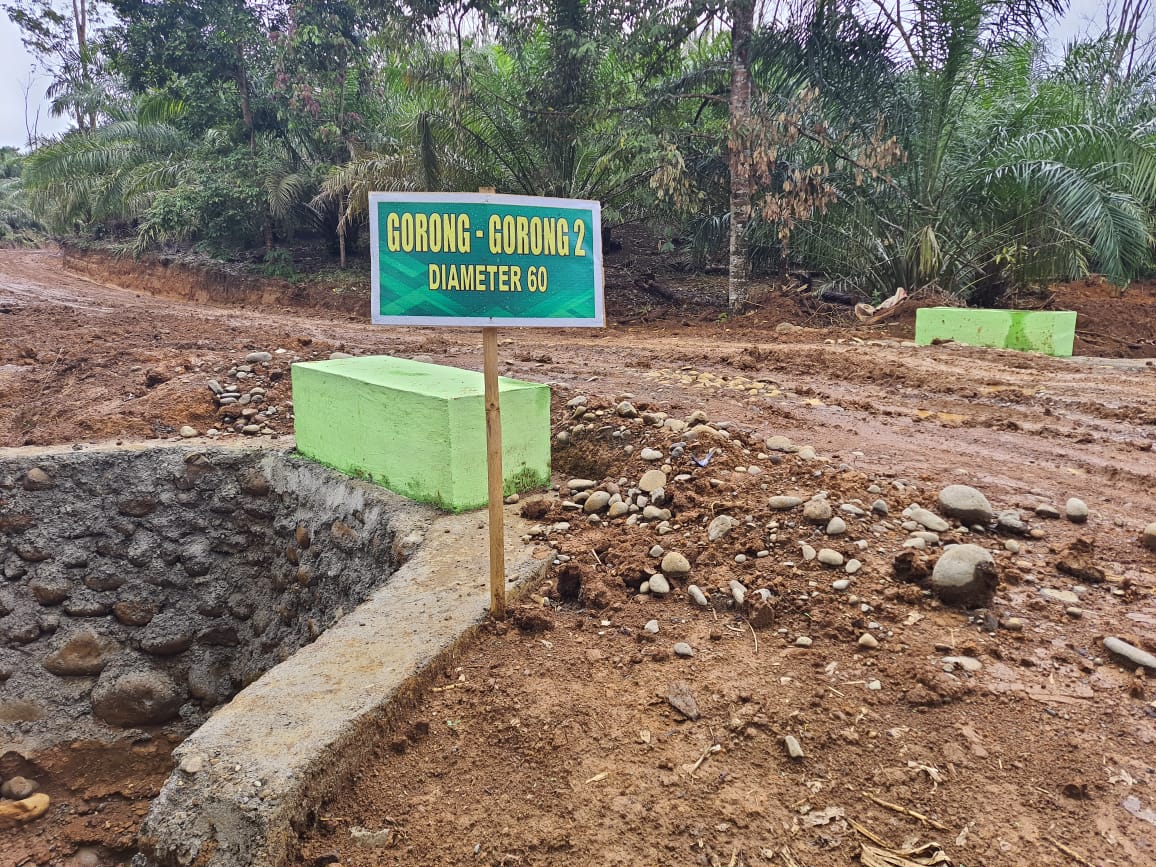 Pengerjaan Gorong- Gorong 100 persen Rampung