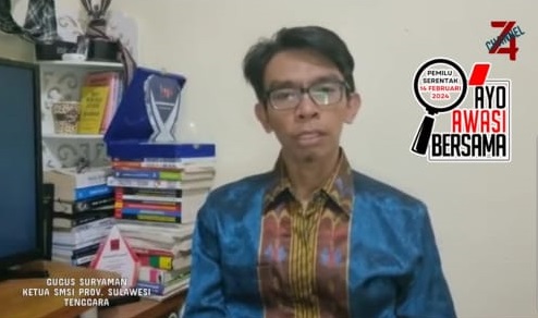 Gugus Suryaman (Ketua Serikat Media Cyber Indonesia/SMSI Sulawesi Tenggara)