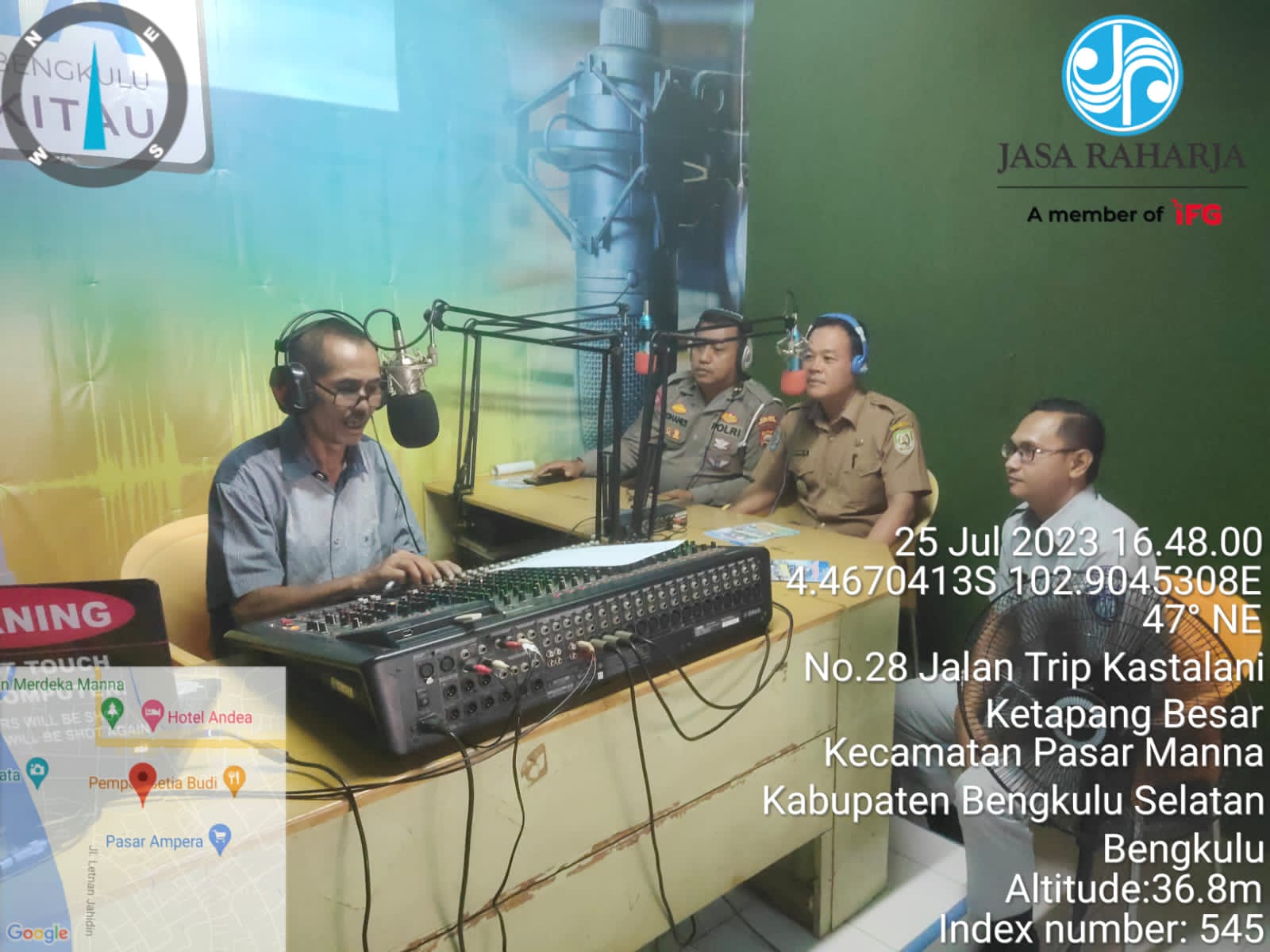 Sat Lantas, Samsat dan Jasa Raharja Gelar Dialog Interaktif Bersama di Radio Artha 