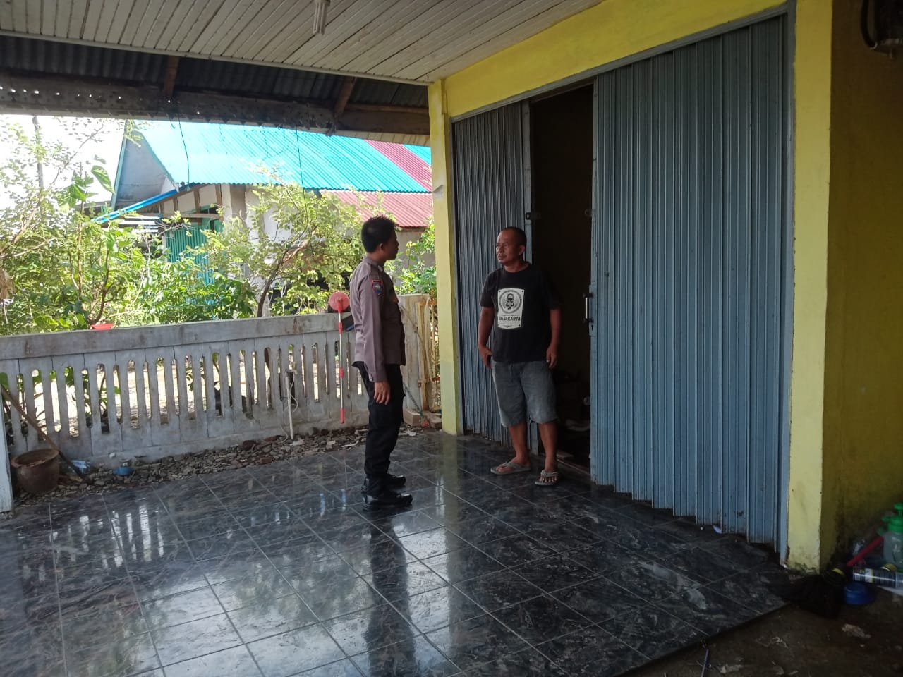 Bhabinkamtibmas Polsek Kota Manna    Sambang DDS Imbau Kamtibmas Kepada Warga Binaannya 