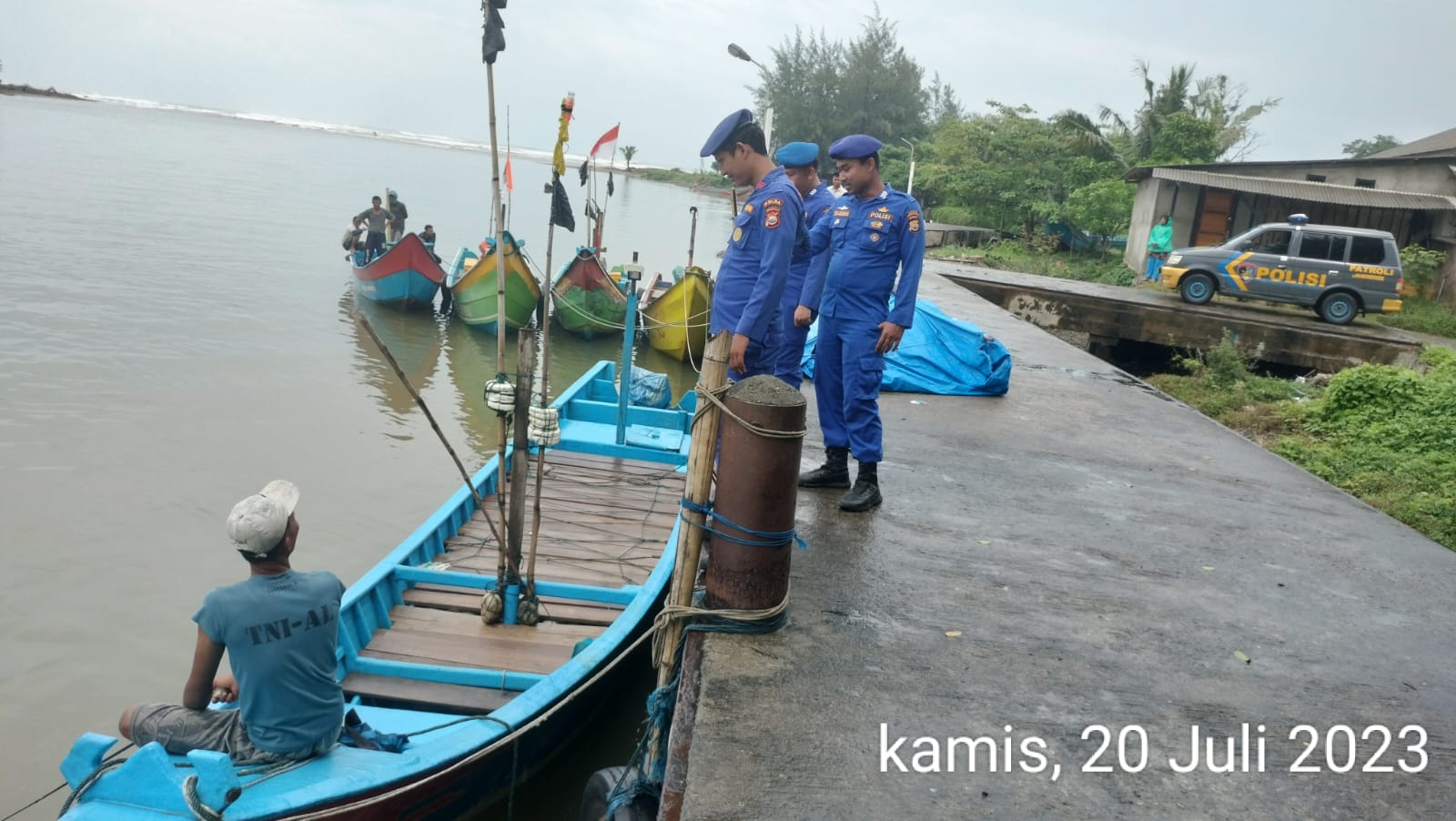 Patroli Dialogis, Satpolairud Polres Bengkulu Selatan Sampaikan Imbauan Kamtibmas