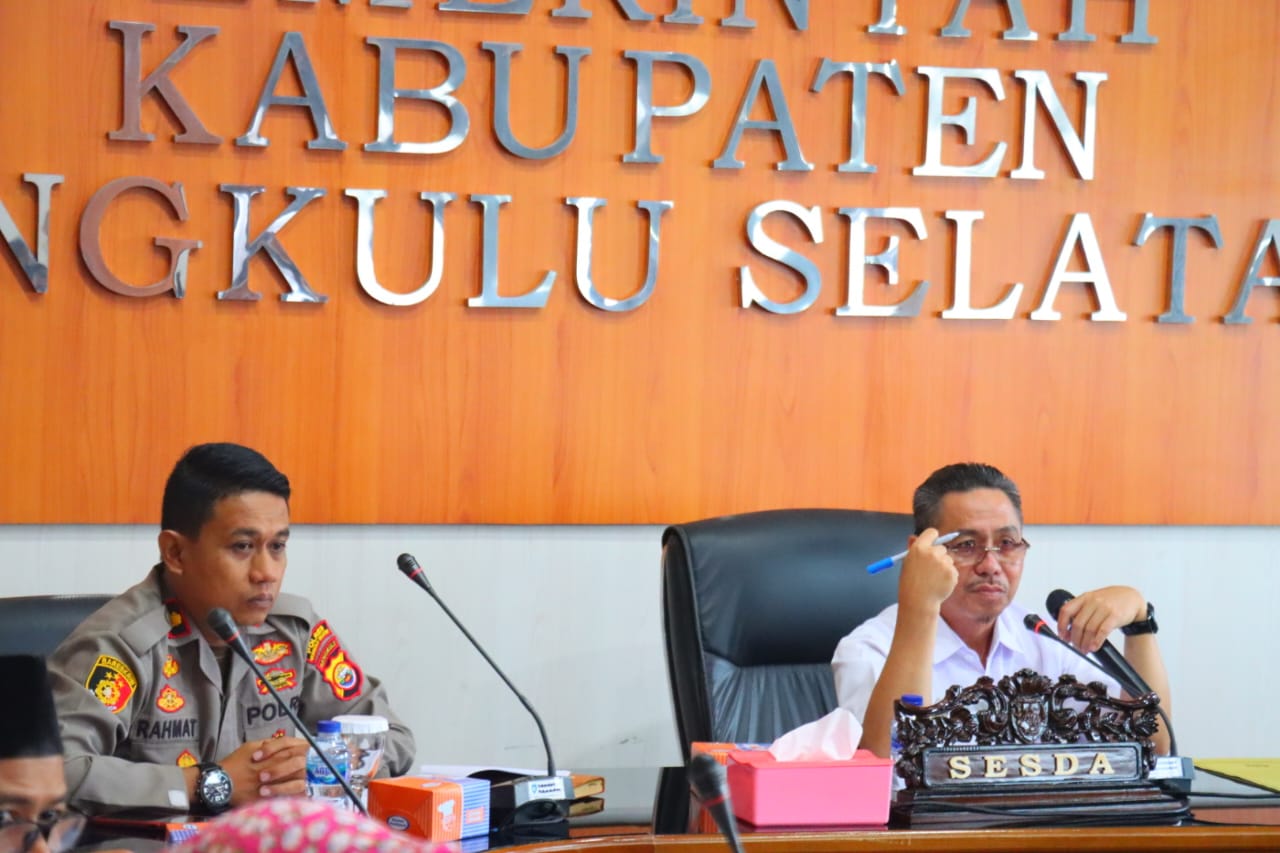 Kapolres BS Hadiri Rapat Pembahasan Persiapan HUT RI ke - 78 tahun 2023 