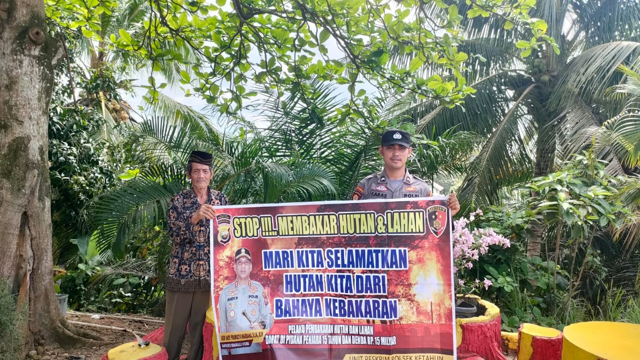 Polisi Imbau Masyarakat untuk Bersama Cegah Karhutla