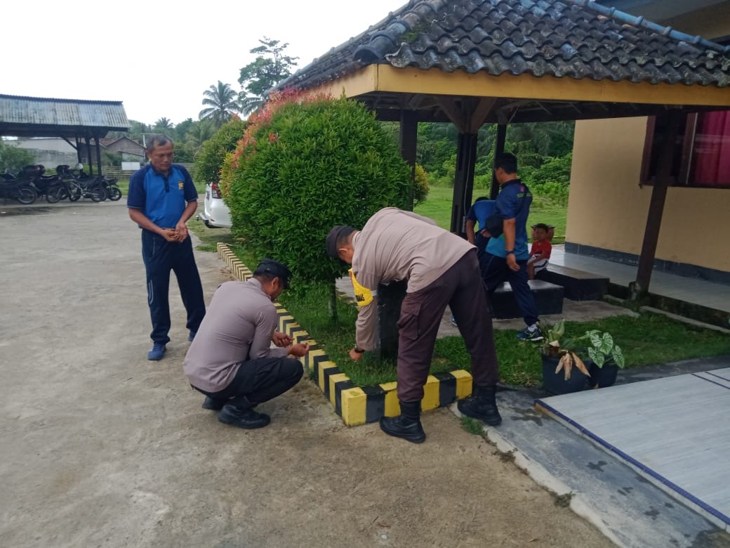 Tingkatkan Kedisiplinan, Polsek Kaur Tengah Laksankan Kurve Mako di Seputaran Kantor 