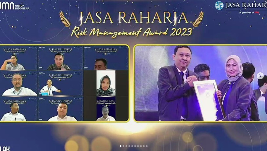 Jasa Raharja Bengkulu Sabet Tiga Penghargaan Sekaligus Ajang  Risk Management Award 2023