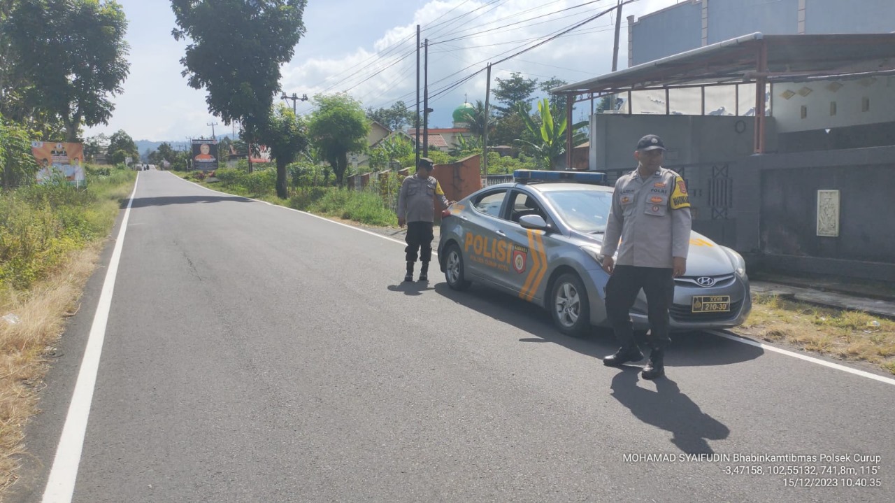Polsek Curup Laksanakan Patroli Antisipasi 3 C