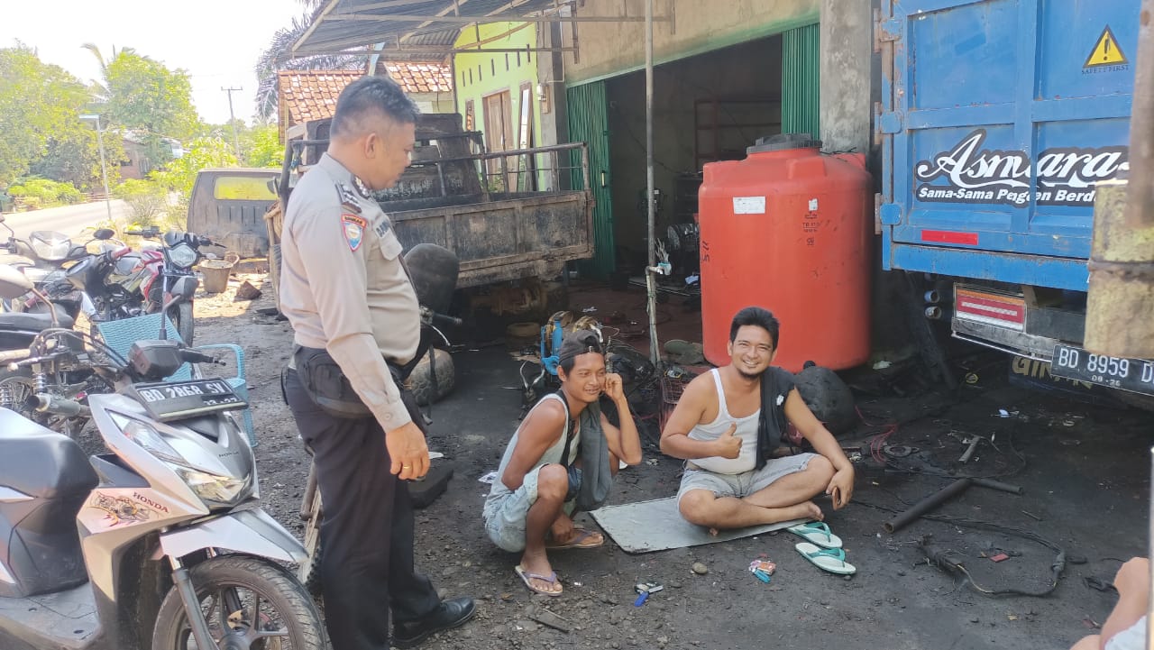 Lebih Dekat dengan Masyarakat Bhabinkamtibmas Kunjungi Warga Binaan 