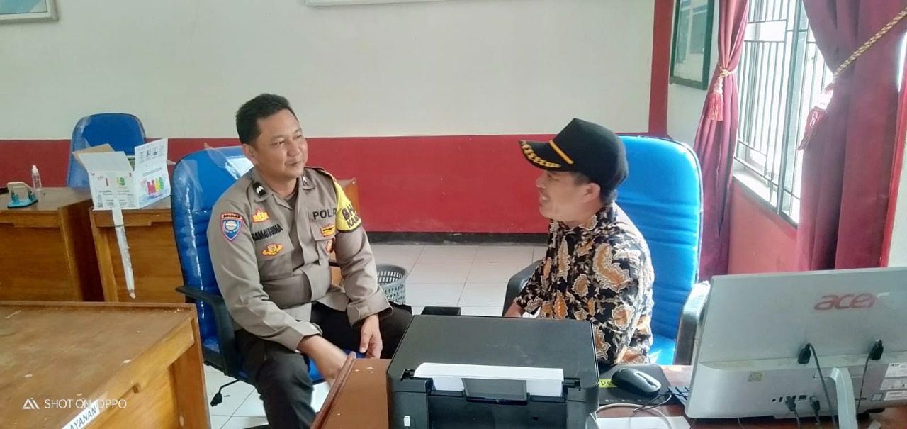 Bhabinkamtibmas Polsek Ketahun Gencar Lakukan Cooling System Jelang Pemilu 2024